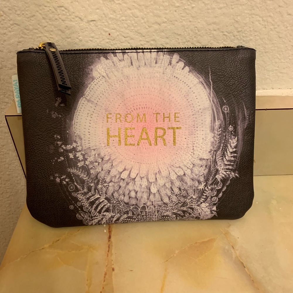 Large Pouch with Graphic Design